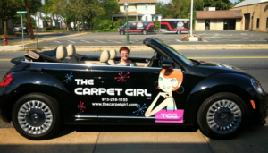 The carpet girl